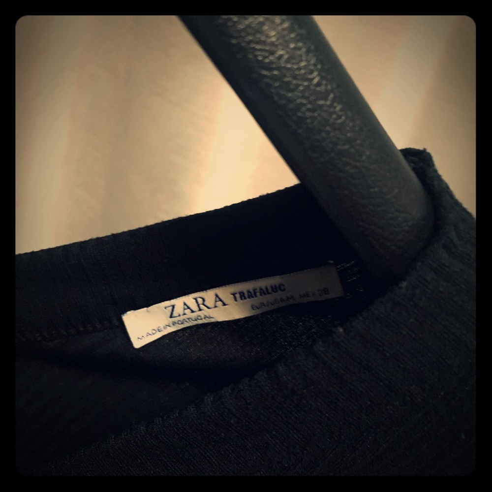 Zara Black Blouse
